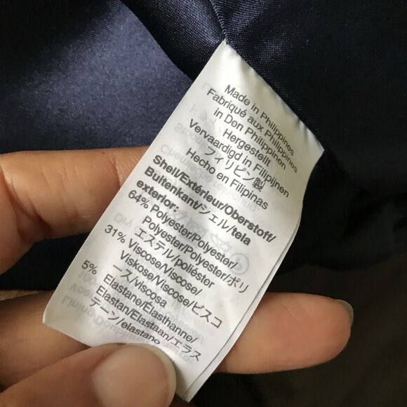 J Crew Black White Houndstooth Long Sleeve Classic Peplum Blazer 8 - Picture 9 of 10